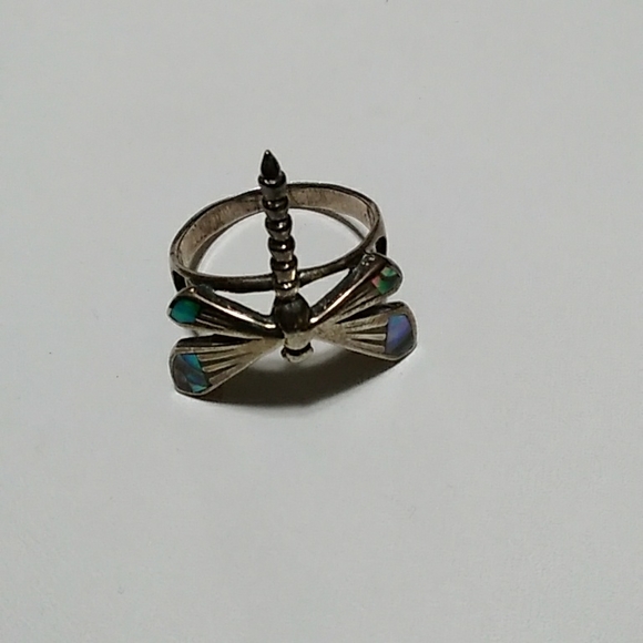 Abalone Canyon Ring – GLDN Abalone Damselfly Ring